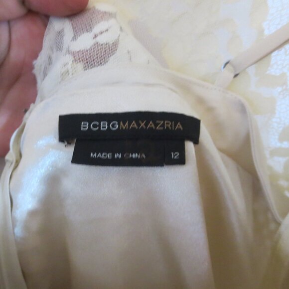 Short Cream Lace Dress - Picture 3 of 5